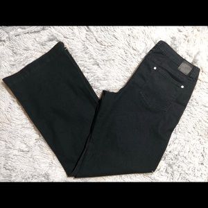 Deep Blue Wide Leg Jeans